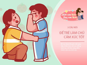 Dù trẻ bao nhiêu tuổi, có 3 câu thần chú mẹ nên nói để con ngoan giỏi