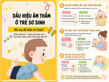 8 dấu hiệu trẻ sơ sinh đang âm thầm “kêu cứu” bố mẹ mỗi ngày