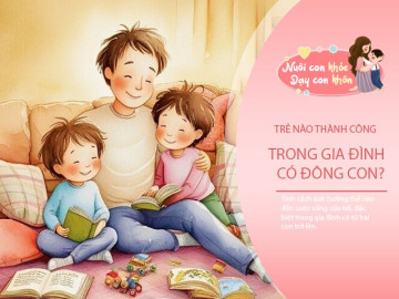 Không hề mê tín: Trong gia đình đông con, đứa trẻ "tốt số" thường có điều này trong tính cách