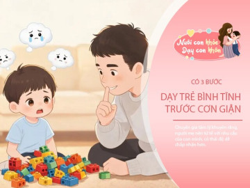 Trẻ thông minh thường khiến bố mẹ "đau đầu"? Có 3 bước giúp trẻ trút bỏ cơn giận, tăng đều IQ và EQ