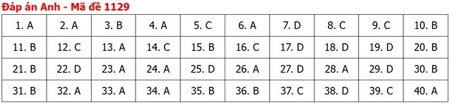 Đề thi, đáp án môn Tiếng Anh tốt nghiệp THPT 2026 tất cả mã đề - 10