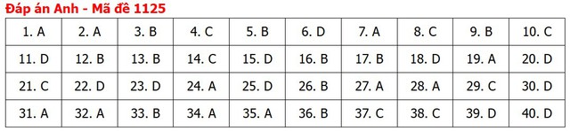 Đề thi, đáp án môn Tiếng Anh tốt nghiệp THPT 2026 tất cả mã đề - 6