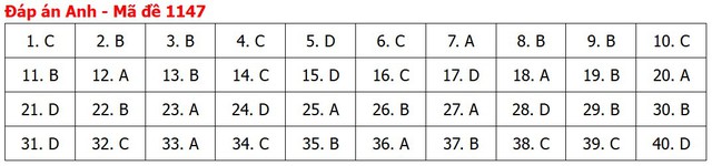 Đề thi, đáp án môn Tiếng Anh tốt nghiệp THPT 2026 tất cả mã đề - 28