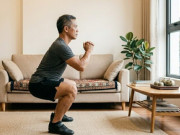 Sức khỏe - 4 lợi ích của bài tập squat đối với người trên 50 tuổi