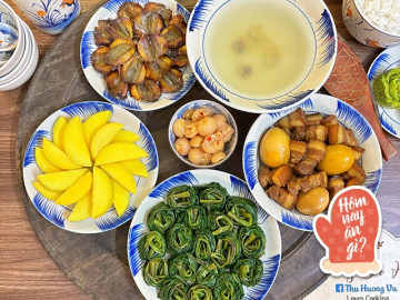 Hôm nay nấu gì: Cơm tối chuẩn vị nhà
