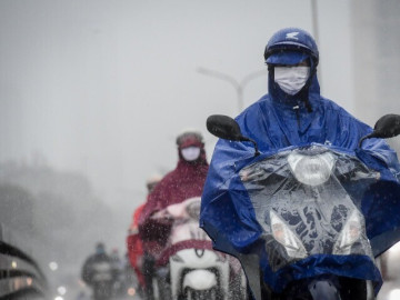 Miền Bắc lại đón không khí lạnh gây mưa lớn diện rộng