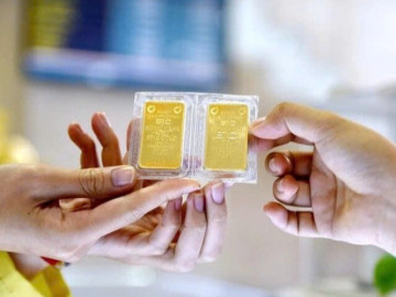 Sáng 11-6, giá vàng miếng SJC, vàng nhẫn giảm tiếp 2,3 triệu đồng/lượng