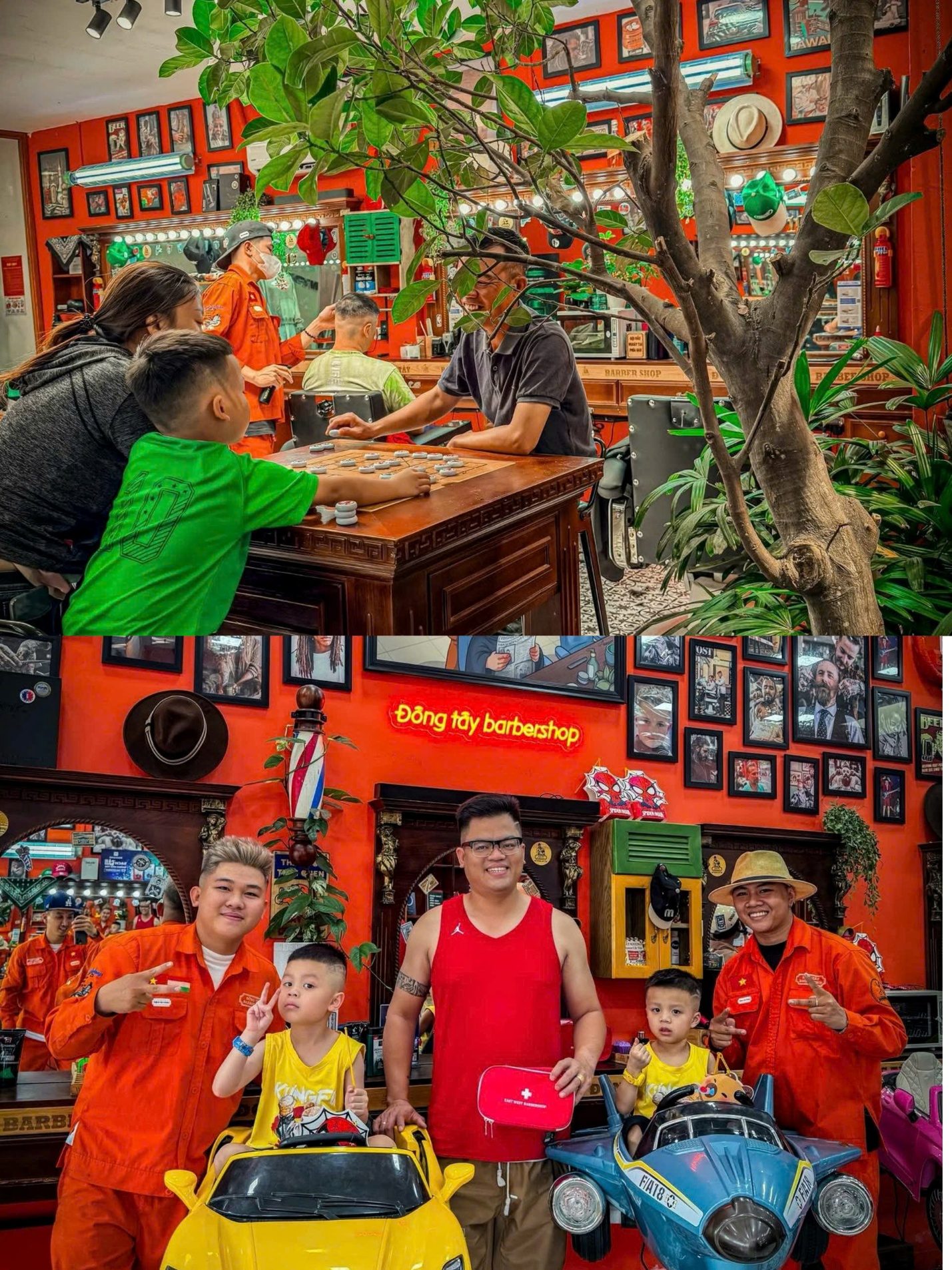 Không chỉ cắt tóc đẹp, đây là điều khiến các mẹ “ghiền” Đông Tây Barbershop - 1