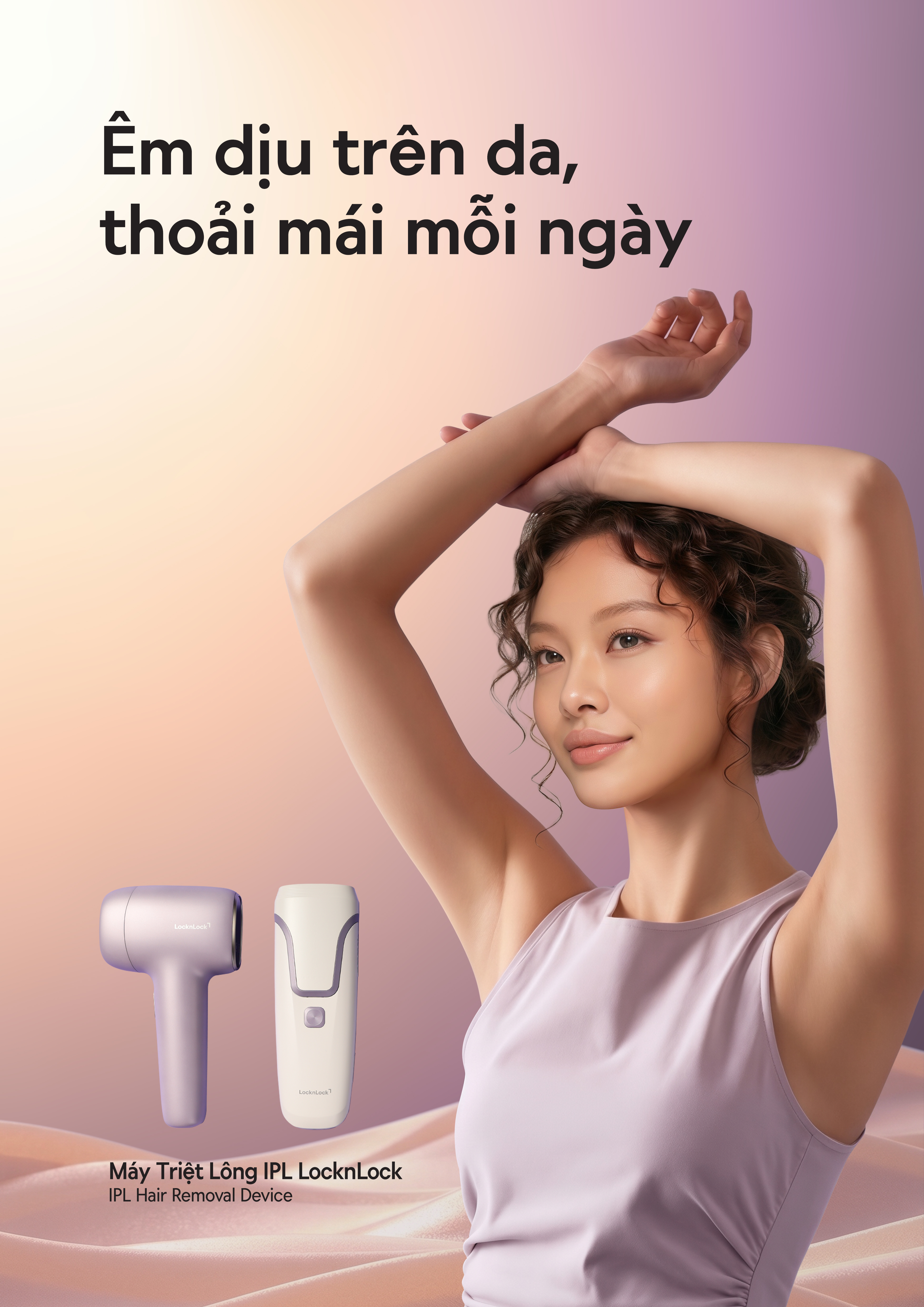 Da mịn chào hè cùng bộ đôi máy triệt lông lạnh công nghệ Hàn Quốc từ LocknLock - 1