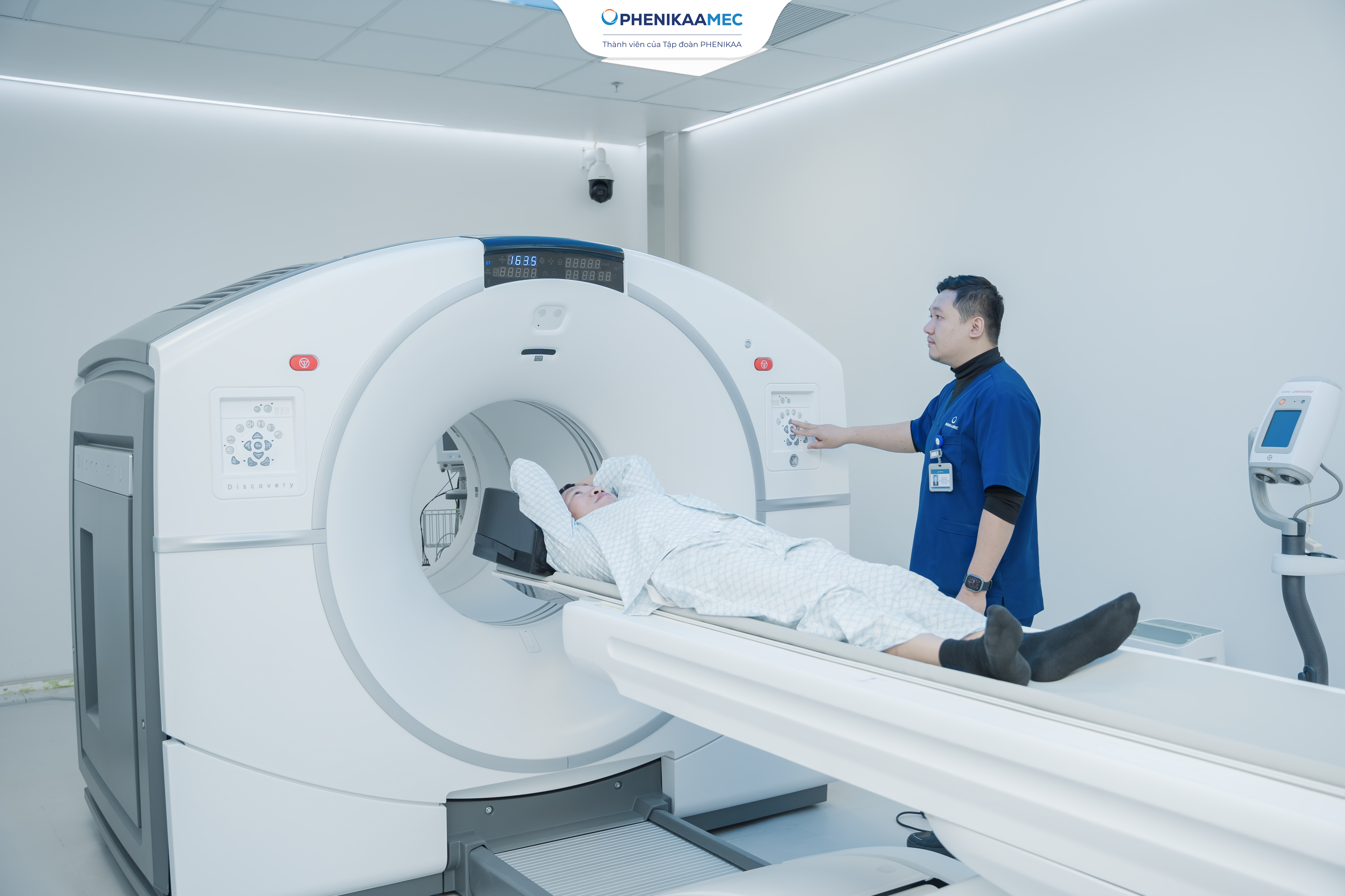 Máy chụp PET/CT công nghệ tiên tiến hàng đầu tại Trung tâm Ung bướu, PhenikaaMec
