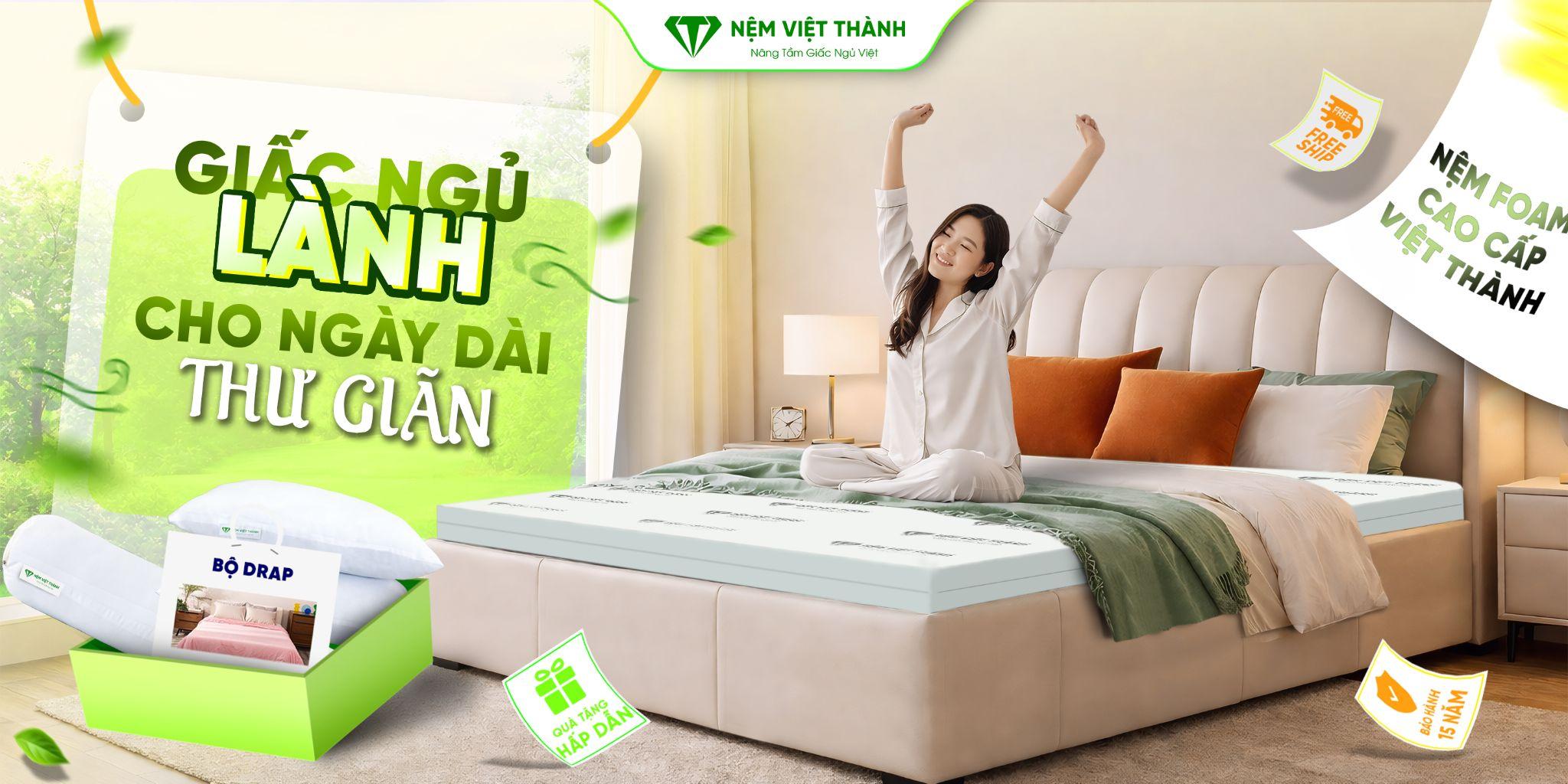Nệm Việt Thành – Lựa chọn hoàn hảo cho giấc ngủ trọn vẹn - 1