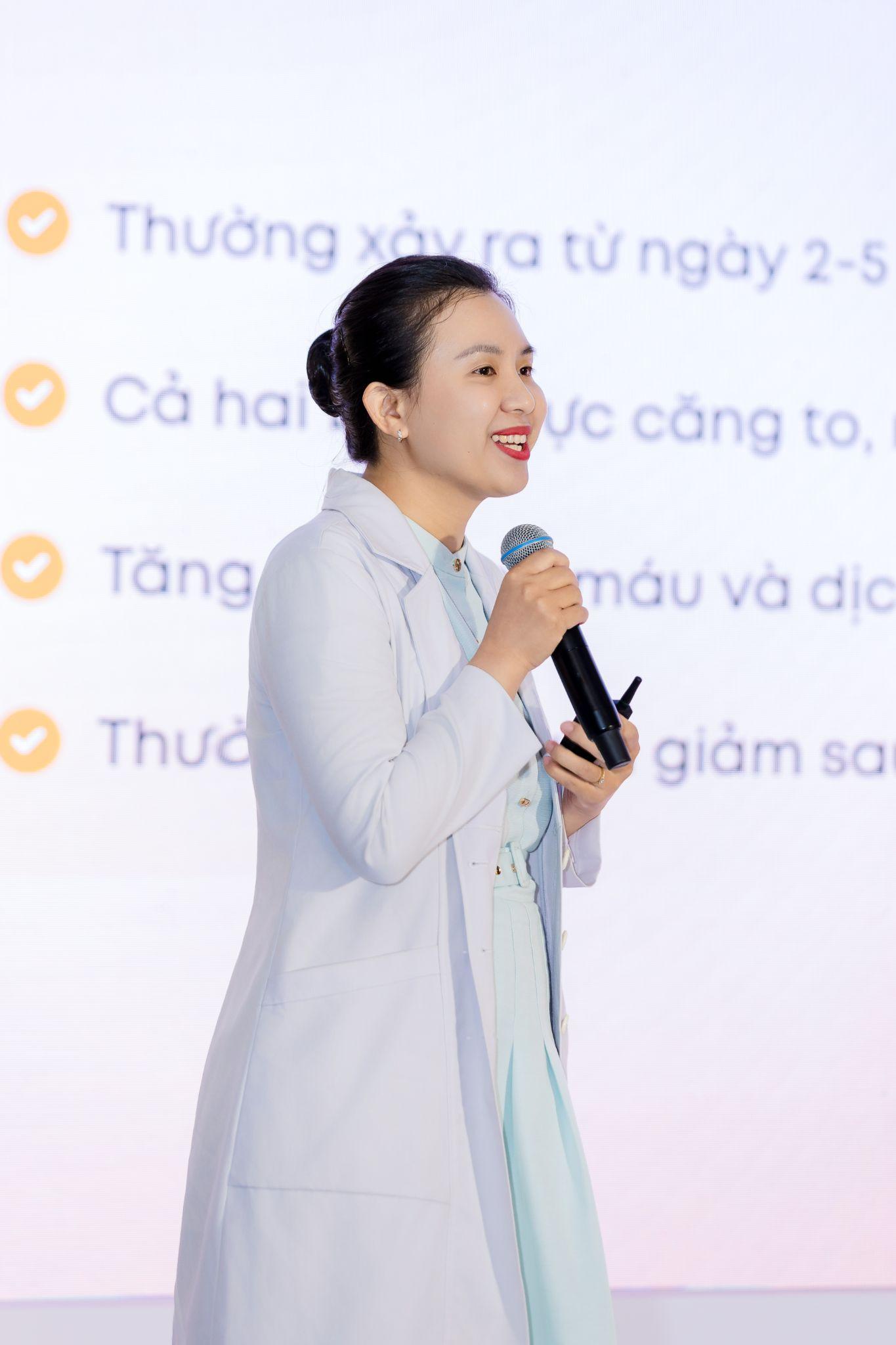 Sự góp mặt của các chuyên gia đầu ngành như ThS.BS Dương Thùy Trang và BS. IBCLC Lê Ngọc Anh Thy tại sự kiện.