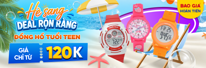 Bùng nổ chào hè 2026: Lên đồ cực amp;#34;cháyamp;#34; cùng Casio amp; Edifice – Săn Deal xả kho giảm đến 30% Tại TGDĐ! - 2