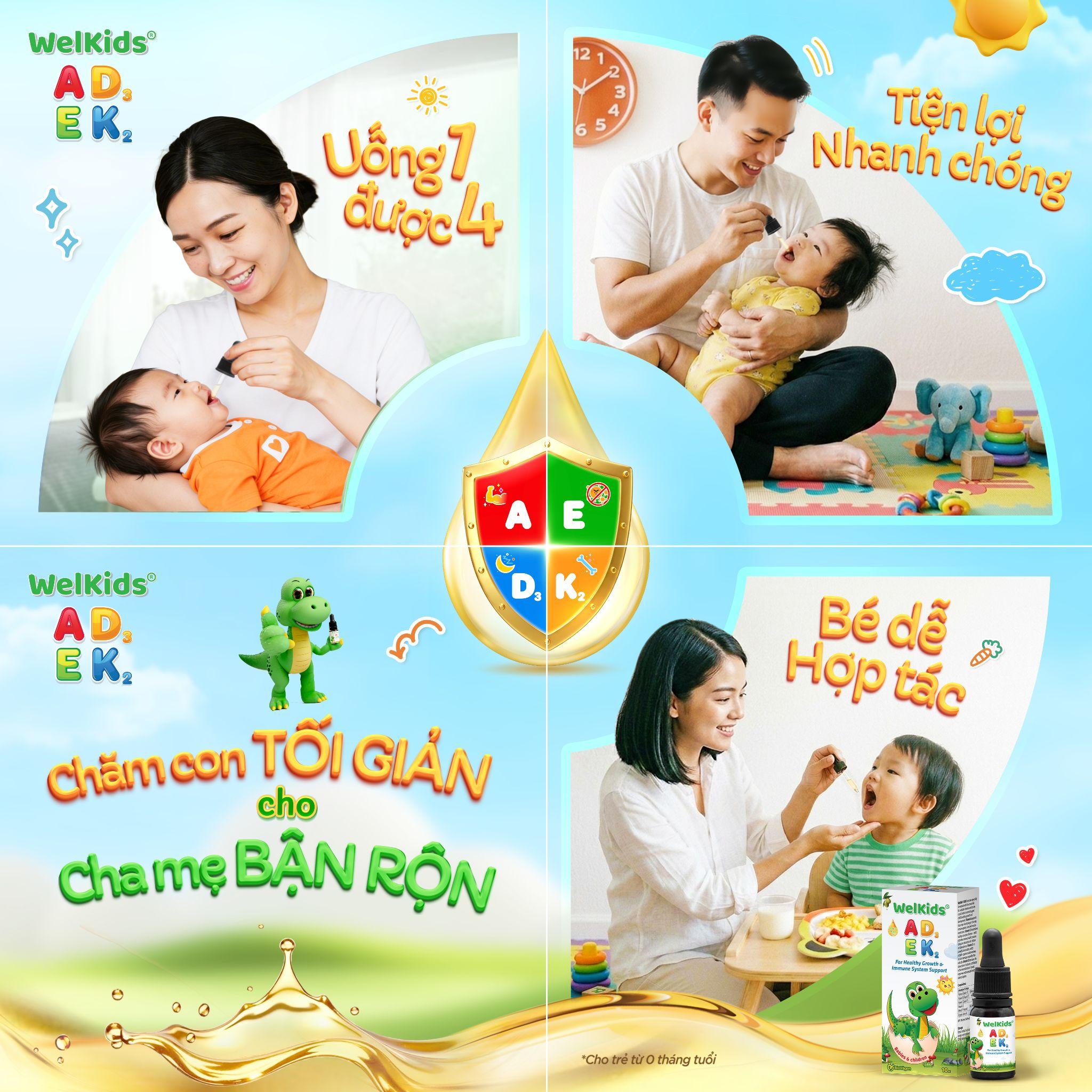 WelKids ADEK - Một lọ tiện lợi, vi chất đủ đầy: Mẹ chăm con không cần đánh đổi giữa tiết kiệm và hiệu quả - 3