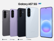 Samsung Galaxy A57: Điện thoại "siêu mẫu" mỏng nhất dòng A