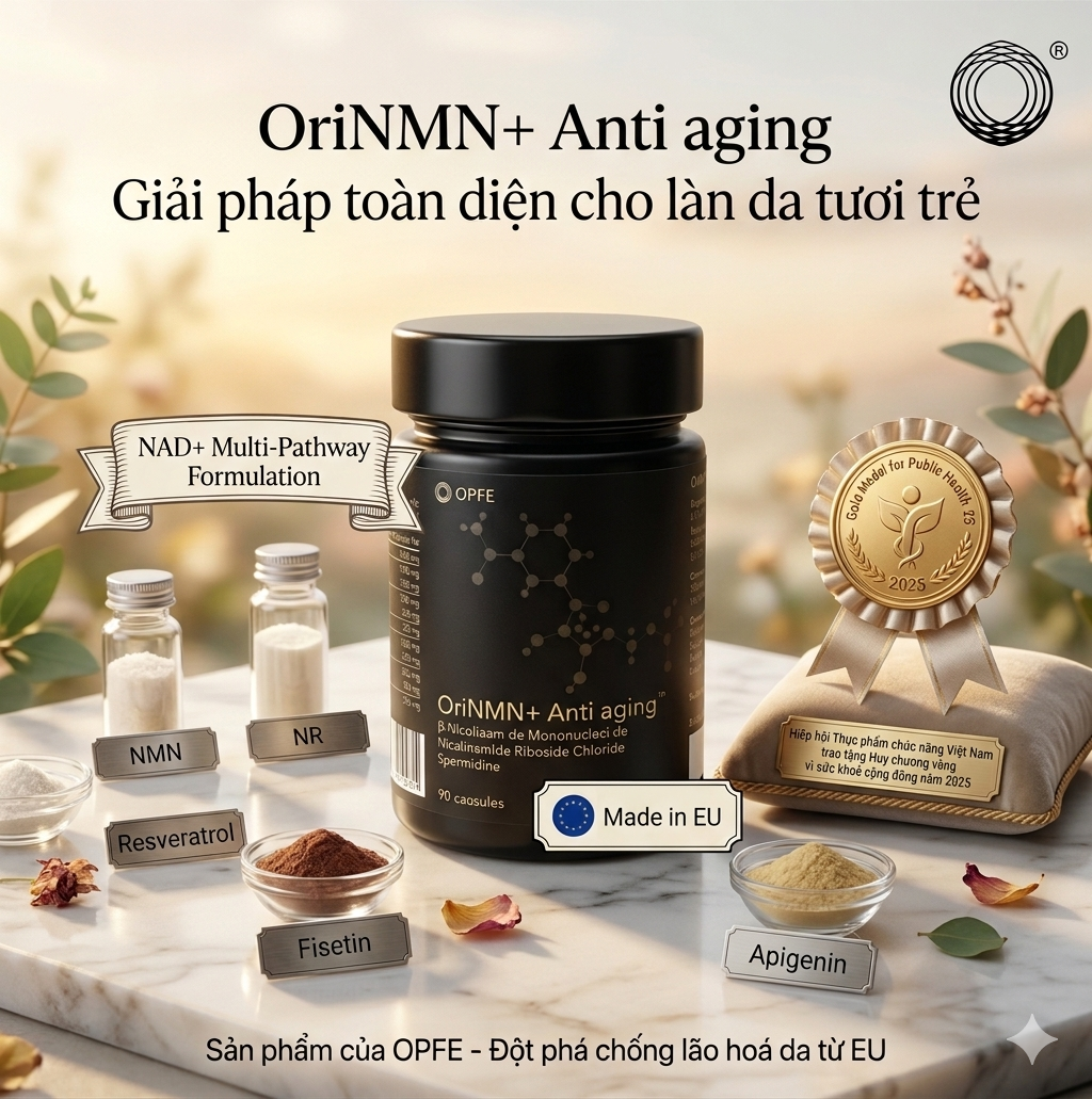 Thực phẩm BVSK OPFE OriNMN+ Anti aging