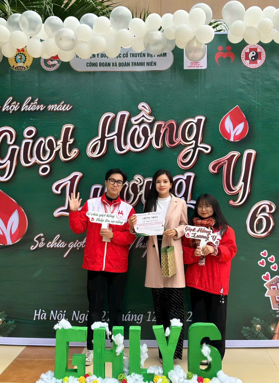 Phạm Phương Hạnh thường xuyên tham gia các hoạt động thiện nguyện.