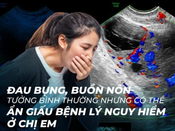 Sức khỏe - Đi khám vì đau bụng tưởng rối loạn tiêu hóa, phát hiện biến chứng phụ khoa nguy hiểm