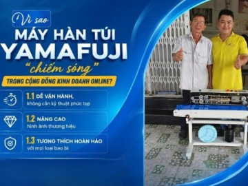 Máy hàn túi Yamafuji – Trợ thủ đắc lực cho chị em kinh doanh online