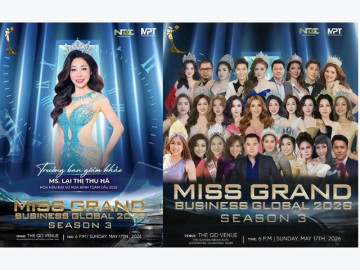 Hoa hậu Lại Thị Thu Hà chính thức đảm nhận vai trò Trưởng ban giám khảo cuộc thi nhan sắc quốc tế