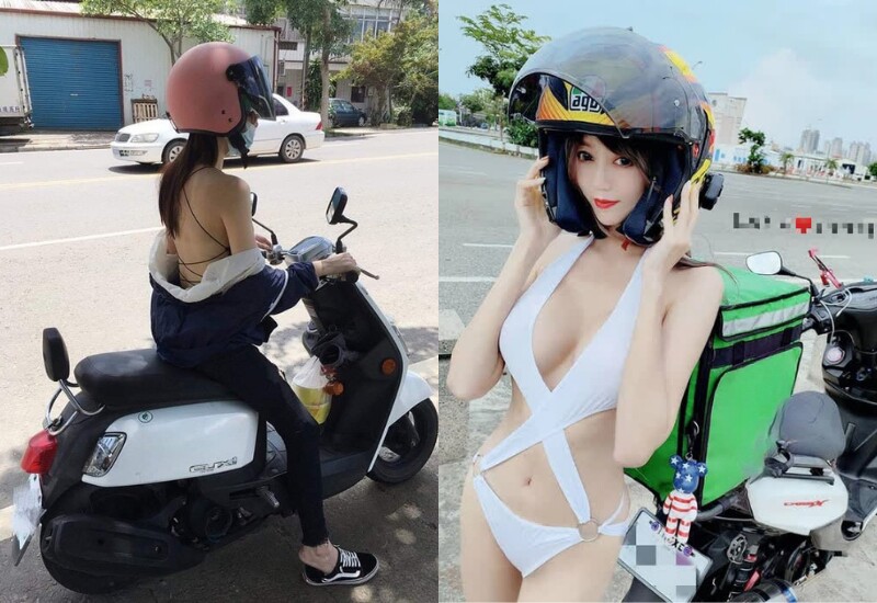 Những hình ảnh phụ nữ diện trang phục hở bạo khi lái xe máy xuất hiện ngày càng nhiều trên mạng xã hội. Từ áo hở lưng, váy siêu ngắn đến những thiết kế cắt xẻ táo bạo, nhiều người vô tình trở thành tâm điểm chú ý giữa nơi công cộng đông đúc.