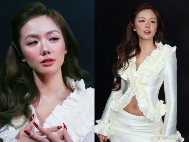 Phương Ly trở lại với phong cách ngọt ngào sau thời gian chuộng da nâu cá tính