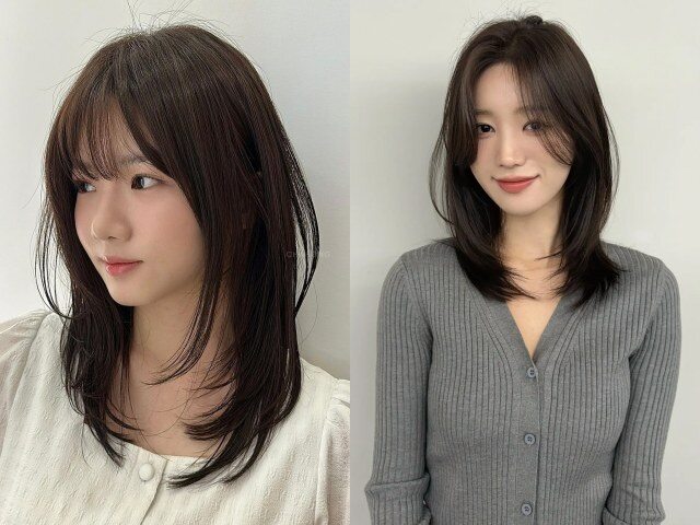 Tóc layer ngang vai với các lớp cắt tỉa khéo léo giúp tạo độ phồng và hạn chế tóc xẹp. Kiểu tóc này phù hợp nhiều dáng mặt, mang lại vẻ ngoài nhẹ nhàng, hiện đại. Khi sấy phồng nhẹ, tóc trông dày và có sức sống hơn rõ rệt.