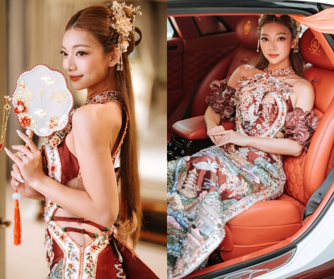Nhan sắc xinh đẹp của Katleen Phan Võ trong đám cưới với chồng doanh nhân.