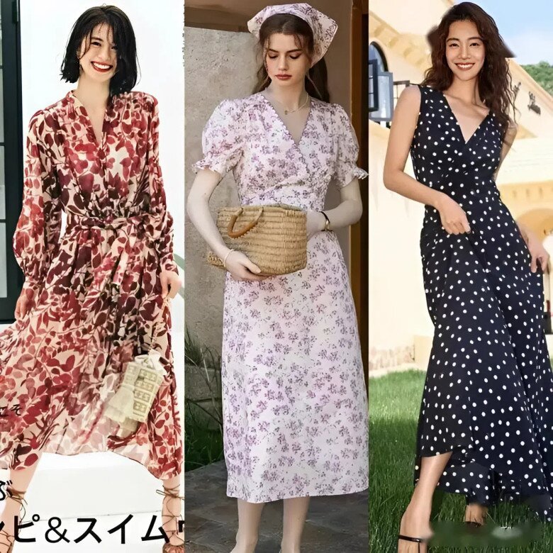 Váy quấn họa tiết hoa nhí mang nét nhẹ nhàng, nữ tính và đậm chất đồng quê, giúp người mặc toát lên vẻ dịu dàng, thanh lịch. Những gam màu tươi sáng còn tạo cảm giác trẻ trung tự nhiên mà không hề gượng gạo, đồng thời rất tôn dáng và dễ mặc.