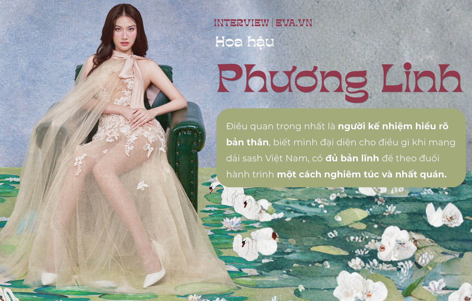 Đương kim Hoa Hậu Hoàn Vũ Việt Nam Phương Linh: amp;#34;Tôi mong Á hậu Cẩm Ly có cơ hội thi Miss Cosmoamp;#34; - 5