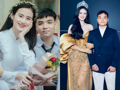 Mối tình 9 năm bền chặt của Hoa hậu Ý Nhi và bạn trai học cùng cấp 3