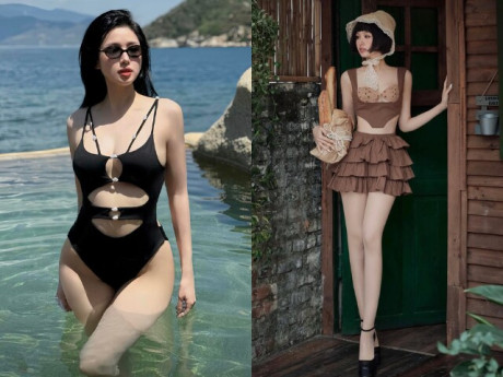 Hot girl diện bikini nóng bỏng là vợ đại gia Hà thành giàu nức tiếng, càng đẻ càng đẹp khó tin khiến nhiều người ngưỡng mộ