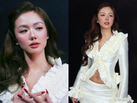 Phương Ly trở lại với phong cách ngọt ngào sau thời gian chuộng da nâu cá tính
