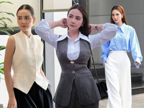 Mỹ nhân phim giờ vàng VTV diện đồ công sở chuẩn "sách mẫu" mặc đẹp: Chị em 30+ xem xong chỉ muốn học theo ngay