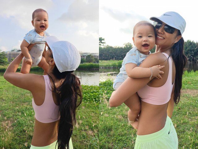 Em bé Ê Đê nhà HHen Niê được nhận xét là sao y bản chính từ bố.