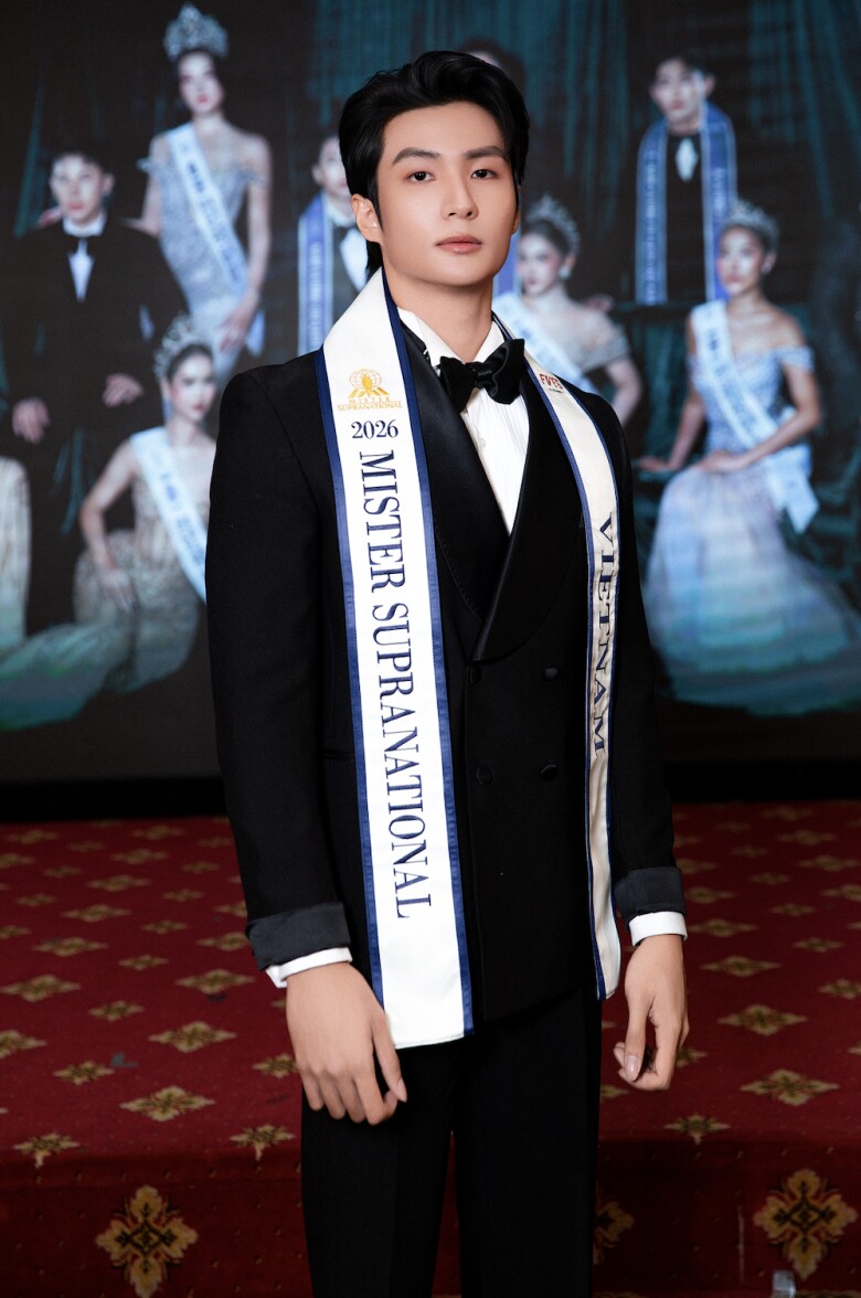 Nguyễn Hàn Việt là đại diện Việt Nam tiếp theo tham gia Mister Supranational 2026.