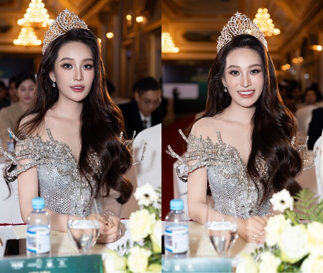 Hoa hậu Du lịch Việt Nam Toàn cầu Kỳ Duyên thăng hạng nhan sắc trước khi kết thúc nhiệm kỳ.