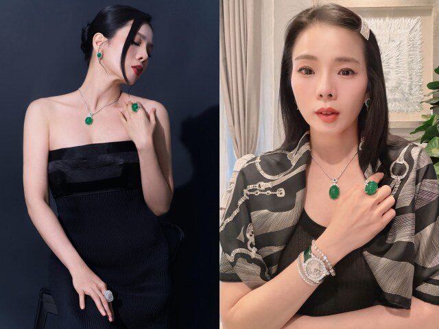 Sao Việt mê diện trang sức ngọc: Lệ Quyên toàn size amp;#34;khủngamp;#34;, NSND Thanh Lam đích thị là amp;#34;trùm cuốiamp;#34; - 7