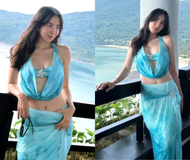 MC Mai Ngọc khoe đường cong cực phẩm sau 1 năm hạ sinh quý tử.