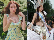 Đẹp - Á hậu Việt lọt Top 100 gương mặt đẹp nhất thế giới, visual đến "hung thần nhiếp ảnh" cũng phải "đầu hàng"