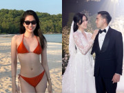 Đẹp - Á hậu Việt Nam cao 1m77 nhận học bổng 3 tỷ, lấy chồng Tiến sĩ ở penthouse view triệu đô, xài túi hiệu như "mua sỉ"