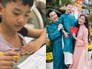 Giải trí - Thúy Diễm khoe góc nghiêng điển trai như Lương Thế Thành của quý tử quốc tịch Mỹ, dân mạng còn hết lời khen ngợi 1 chi tiết