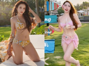 Thời trang - Quỳnh Nga, Dương Hoàng Yến, Trương Quỳnh Anh chào hè bằng bikini "bỏng mắt" nhưng Huyền Baby mới gây ngỡ ngàng