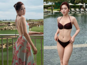 Đẹp - Hoa hậu Việt diện bikini khoe dáng nuột nà hút nghìn like, cả Lương Thuỳ Linh và Ý Nhi đều hết lời khen ngợi
