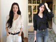 Thời trang - Hội mặc đẹp thế giới đồng loạt chọn kiểu áo này khi diện cùng quần jeans: Vừa sang xịn mà outfit nhìn có gu hẳn