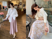 Thời trang - Đừng chỉ mãi diện sơ mi trắng với quần jeans, loạt váy dài này mới là "vũ khí" giúp bạn mặc lên sang chảnh tức thì