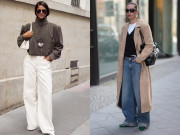Quần jeans ống rộng đang lên xu hướng, mặc với kiểu áo khoác nào đẹp nhất?