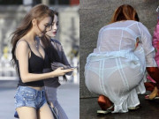Hội chị em vô tư mặc mỏng tang xuống phố khiến dân tình lắc đầu ngán ngẩm, đổi sang kiểu này trẻ xinh lại tôn dáng