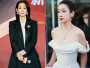 Thời trang - Tần Hải Lộ chỉ đeo một chiếc vòng ngọc đã đủ gây sốt: Vest đen tối giản vẫn toát lên thần thái quyền quý