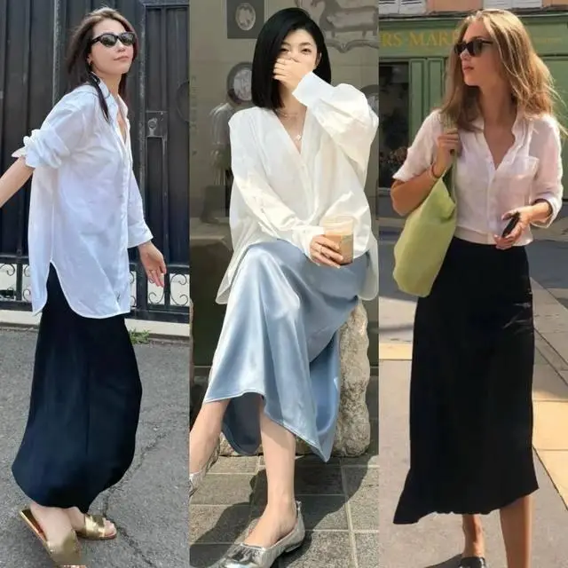 Đừng chỉ mãi diện sơ mi trắng với quần jeans, loạt váy dài này mới là amp;#34;vũ khíamp;#34; giúp bạn mặc lên sang chảnh tức thì - 2